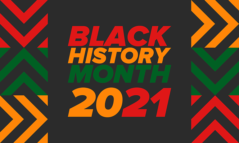 Black History Month 2021 graphic