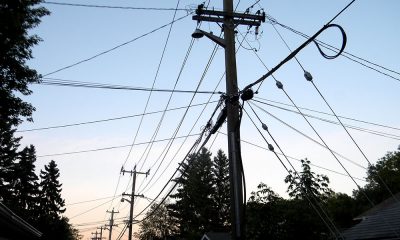 Power poles and wires 
