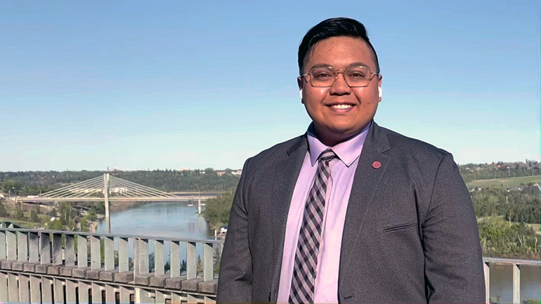 Venedict Tamondong, who recently graduated from UBCO with a Bachelor of Applied Science in Mechanical Engineering, was also awarded the 2021 Dr. Gordon Springate Sr. Award in Engineering.